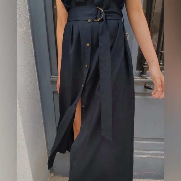 Zara linen blend dress - Picture 2 of 11